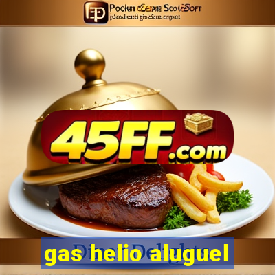 gas helio aluguel